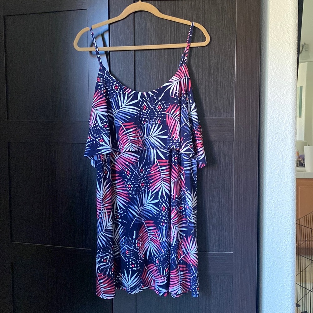 Express palm dress